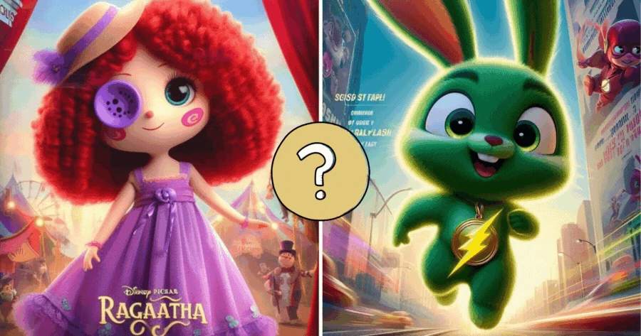 Which Famous Character Are You In AI Disney Pixar Movie Poster?