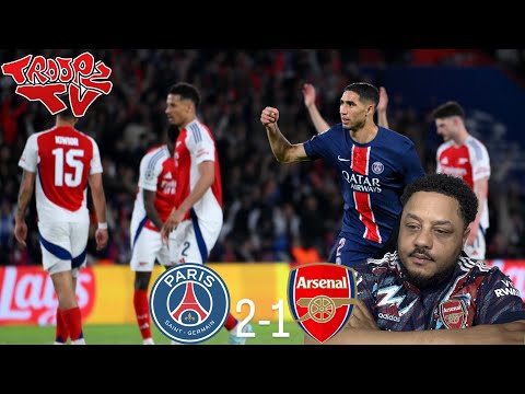 😔 PSG 2-1 Arsenal | Troopz Match Reaction | 5 Years No Trophies, It's DONE!! 😔 img