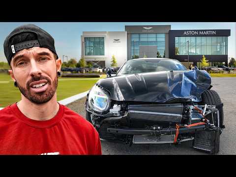 I RETURNED MY WRECKED DB12 BACK TO ASTON MARTIN img