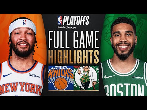 #3 KNICKS at #2 CELTICS | FULL GAME 1 HIGHLIGHTS | May 5, 2025 img